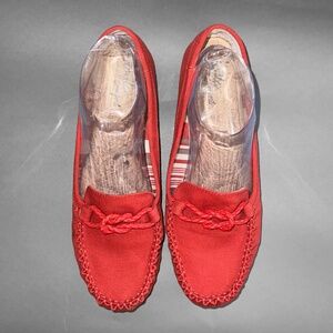 DexFlex Flat Red Loafers